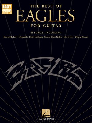 cover image of The Best of Eagles for Guitar--Updated Edition